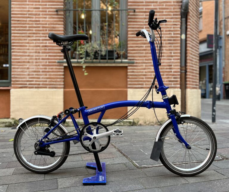 Brompton occasion C line H6 bleu