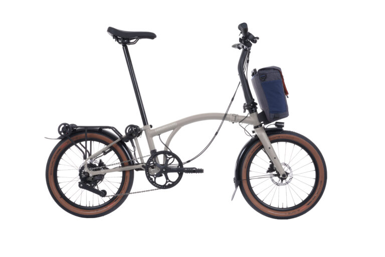 Brompton G Line S8 Traildust White porte-bagage