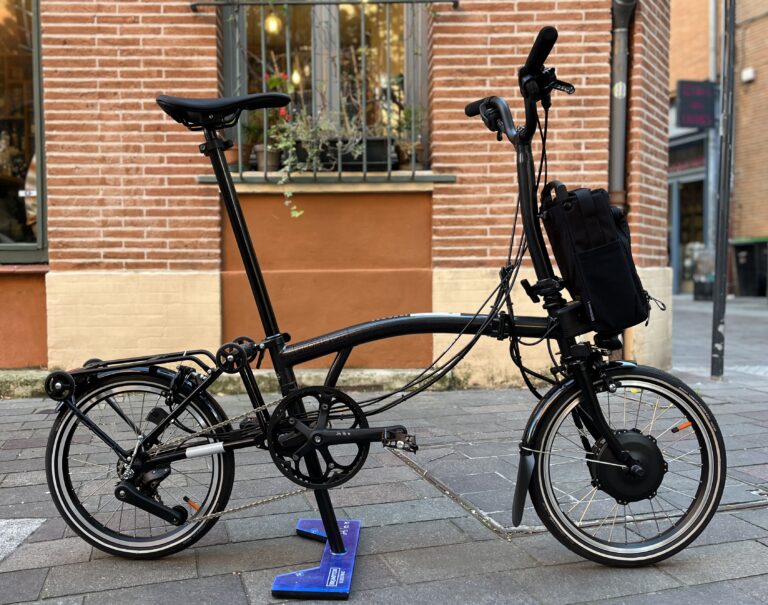 Brompton C line electrique H2 noir