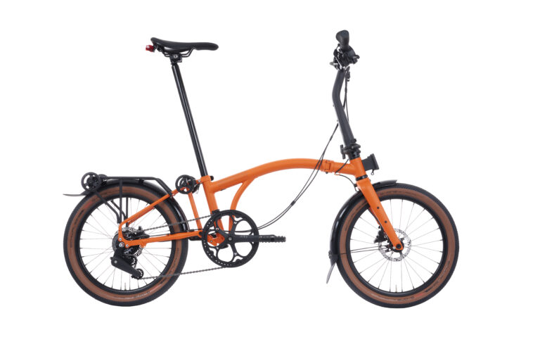 Brompton G Line S8 orange porte-bagage