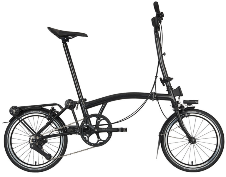 Brompton P Line H4 Midnight Black Metallic porte bagage