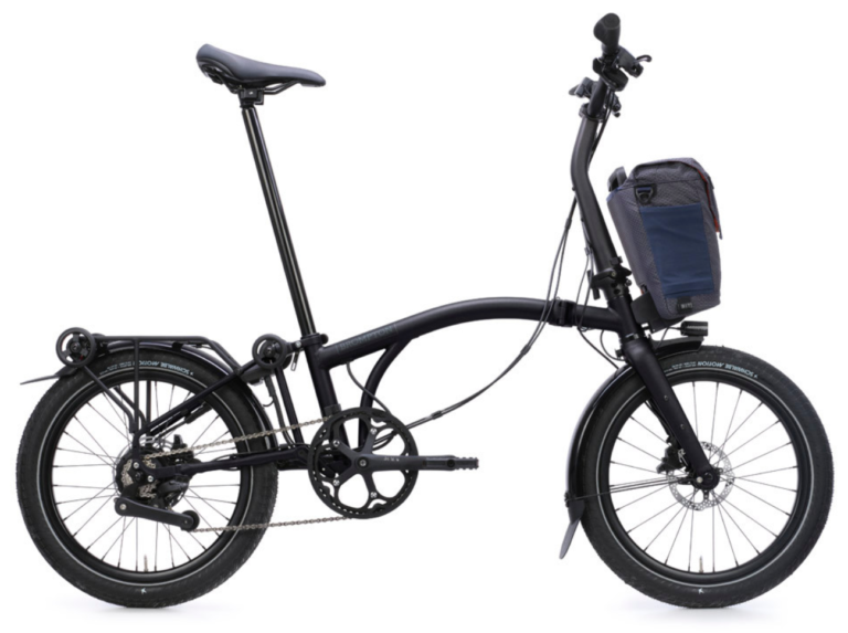 Brompton G Line Electrique City+ M4 e-Motiq with Roller Frame Noir