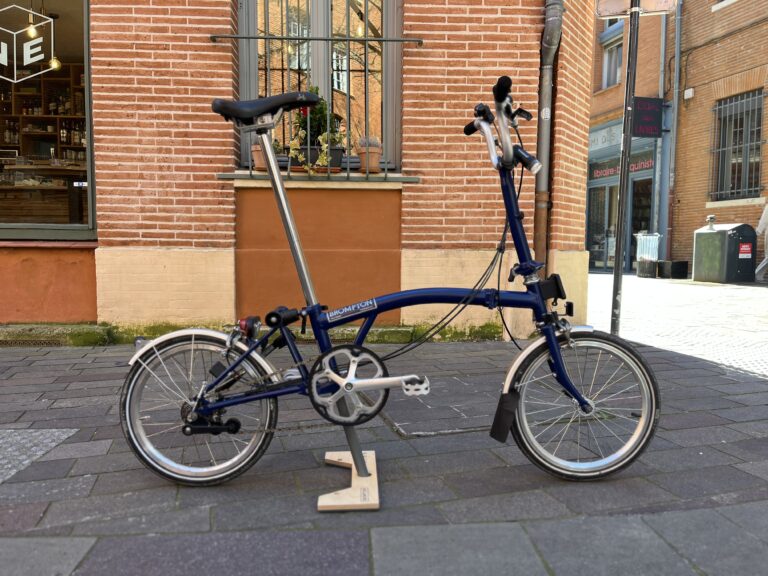 Brompton occasion C Line M6 Bleu