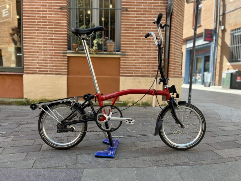 Brompton occasion C line H1 rouge