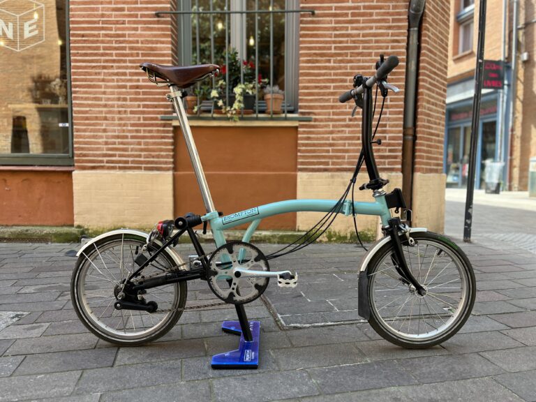 Brompton occasion C line S6 bleu